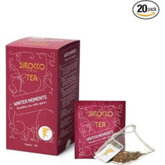Sirocco Tea Winter Moments Organic Redbush Tea with Spices Rarity!!