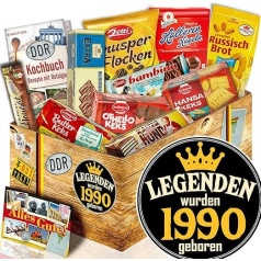 Biscuit Box/DDR Gift/Legends 1990/Birthday Gift for Him