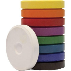 101650 Set of 9 Mini Tempera Cakes, Refill Pack