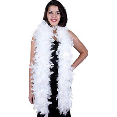ZUCKER Feather Boa for Women, Heavy, Chandelle Boas with Lurex 72 Inches Long