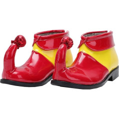 Happyyami Clown Shoes Unisex Clown Costume Shoes Carnival Clown Cosplay Costume Accessory for Halloween Carnival Masquerade