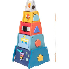 Kids Activity Cube, Wooden Activity Cube, Learning Centre Cube, Educational Activity Center, Early Development Toys, Sensory Learning Cube, Multifunctional Activity Cube, Wooden Sensory Toys