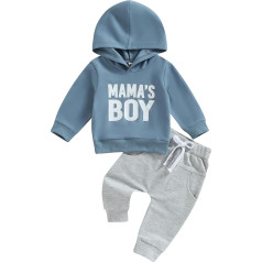 Baby Boys Clothing Set Newborn 2-Piece Outfit Toddler Autumn Clothing Sets Jogging Suit for Baby Boy Hoodie + Trousers Set