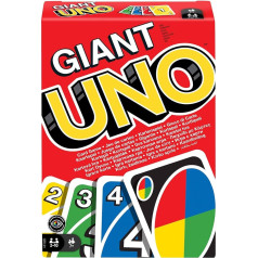 Mattel Games GRL91 UNO Giant Family Card Game with 108 Oversized Cards