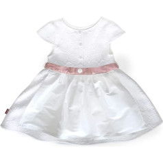 Mogo Baby Girls' Christening Dirndl White Pink White / Pink 50/56