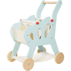 Le Toy Van Honeybake Wooden Shopping Trolley with Detachable Bag