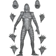 NECA Ultimate Creature (B&W) Fig. 18 cm Creature from The Black Lagoon Universal Monster Monster