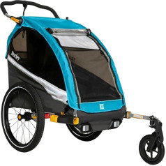 Burley DLite X, 1- und 2-Sitzer Kinderfahrradanhänger & Kinderwagen