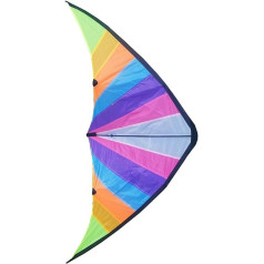 Stunt Kite - 160 x 80 cm Dual Line Kite - Vibrant and vivid colours - Stunt Kites for Outdoor Fun - Dual Line Stunt Kites - Popular entry-level stunt kite