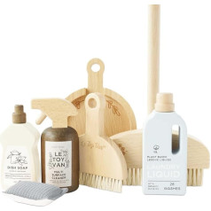 Le Toy Van - Environmentally friendly cleaning set, 7 pieces, children's toys, gift idea for children aged 3 and up, university