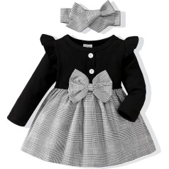 Baby Girl Clothes Toddler Girls Winter Outfits Infant Clothes Ruffle Top Denim Trousers Jeans Cute Autumn Outfit Set