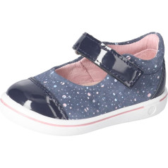 RICOSTA Girls' Corinne Strappy Ballerinas, Children's First Walking Shoes, WMS:Medium