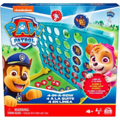 Spin Master Spēle 4 pēc kārtas suns patruļa