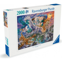 Ravensburger Polska Puzzle 2000 elementi fantāzijas pegass