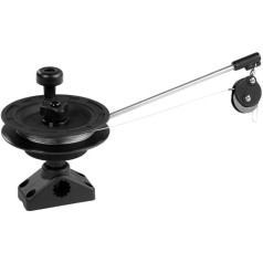 ‎Scotty Scotty Bootsfahrten 620731 1073 Laketroller Halterung Downrigger, Schwarz, S