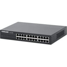 Gigabitu komutators 24x 10/100/1000 rj45 darbvirsmas/plaukts