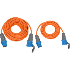Brennenstuhl CEE 230V Camping Extension Cable 25 m & CEE 230 V Camping Extension Cable 10 m