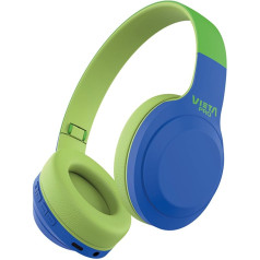 Vieta Pro Kids Headphones 2 - Wireless Bluetooth Headphones FM Radio Built-in Microphone AUX Input Micro SD Player Foldable 15 Hours