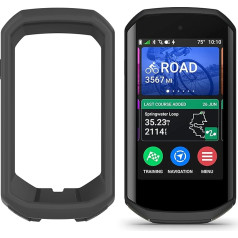 Blueshaweu Silikon-Schutzhülle, kompatibel mit Garmin-Edge-1050, Grau