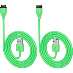 AWINNER Compatible with Garmin Watch Charging Cable (USB A - Pack of 2)