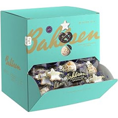 Bahlsen Winter Mix - With Gingerbread and Cinnamon Stars - 1 Pack Counter Dispenser - Individually Packed (1 x 1.03 kg)
