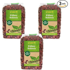 Rapunzel Kidney Beans, Red, Pack of 3 (3 x 500 g) - Organic