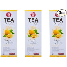 Teapot Tealounge Capsules - Fresh Lemon No. 212 Black Tea (3 x 8 Capsules)