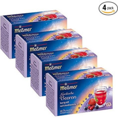 Me?mer Hyggelig Nordic Berries, Pack of 4