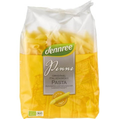 Gluten-Free Penne Made from Corn and Rice Flour