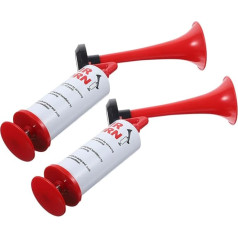 Milisten 2St Fußballspiel-Lufthupe Handpumpe Sportpumpenhupe Lufthörner Lufthornstütze Handluftpumpenhupe Handlufthorn Handbetriebene Lufthorn Jubel Requisiten Horn Lufthorn-Spielzeug Abs
