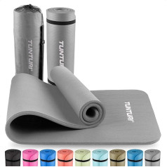 Tunturi Gymnastics Mat, Fitness Mat, Extra Thick, Non-Slip, Yoga Mat, 180 x 60 x 1.5 cm