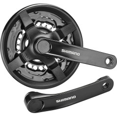 SHIMANO FC-TY301 Mountain Bike Crankset Square 6/7/8 Speed 42/34/24T Black 2021