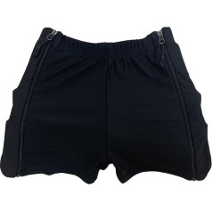 perfk Kids Hip Protection Pad Shorts Hip Padded Shorts Soft Protection Padded Shorts for Figure Skating Youth Kids