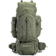Tripole Colonel Series Backpack with Inner Frame - with Removable Daypack and Rain Cover