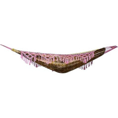 Hammock Chair, Camping Hammock, Portable Hammock, Portable Outdoor Camping Hammock, 2 Person Hanging Chair, Lounger, Macrame Fringe Swing Bed for Backpacking, Beach Hammock