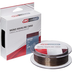 JRC CM50 Fishing Line, Brown, 1200 m | 0.30 mm | 18 lb