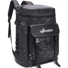 Upeelife Isolierter Rucksack Kühler Picknickrucksack Kühltasche Rucksack Kühlrucksack