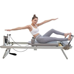 Pilates Reformer, Foldable Pilates Reformer Device, Exercise Yoga Device, Multifunctional Foldable Yoga Bed, Perfect for Pilates Lovers, Fitness Equipment