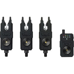 Prologic Custom SMX MKII Bite Alarm Set 3+1 RYG Bite Alarm Set