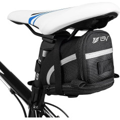 BV Fahrrad-Satteltasche, Unisex Fahrradtasche, Bicycle Strap-On Saddle/Seat Bag
