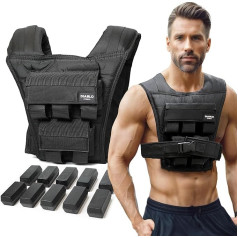 Weight Vest for Men and Women 10kg Perfect for Running, Strength Training and Muscle Building Diablo Fitness