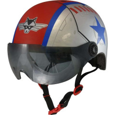 Raskullz Unisex Youth Kids Helmet (5+ Years) - Flying Ace - One Size 50-54cm Helmet, 50-54cm