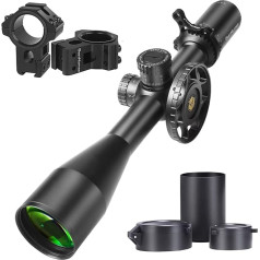 WestHunter Optics HD GEN2 6-24x50 FFP Precision Shooting Riflescope | Zero Stop, Dovetail Shooting Kit B