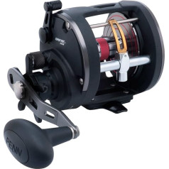 Penn Warfare Level Wind Reel 30 - Rechtshand Multirolle zum Hochseeangeln, Dorschrolle, Multi Angelrolle, Meeresrolle