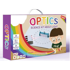 Teenii Optics Science Kit sur l'expérience lumineuse Pour Les Enfants, STEM Physics Lab Set Étudiants Jouets éducatifs Cadeau d'Anniversaire Pour garçons Filles de 8 à 16 ans