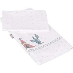 Träumeland TT18402 Bed Linen Cactus Love 100/135 + 40/60 Multi-Coloured