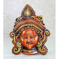 ESPLANADE Kaali Ma Brass Wall Hanging 7.25