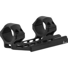 UTG Unisex UTG Accu-sync 30 mm Pro. 34 mm Offset Picatinny Rings Intergral Mounting, Black, One Size EU