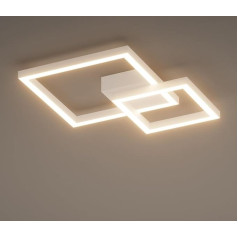 Klighten Ceiling Light LED Ceiling Light 35 W 2400 Lumens Living Room Lamp Aluminium Modern Ceiling Lighting for Bedroom Kitchen Living Room Hallway 36 x 36 x 6 cm Warm White 3000 K White