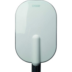 SCHWAIGER 662245 Outdoor Antenna Set Active DVB-T2 Terrestrial Digital Receiver Amplifier Outdoor 50 km Range 4K UHD LTE Filter